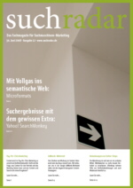 Suchmaschinenoptimierung & SEO - Artikel @ COMPLEX-Berlin.de | Foto: SuchmaschinenOptimierung - Cover der Ausgabe 12 vom ersten deutschsprachigen Suchmaschinen-Magazin!