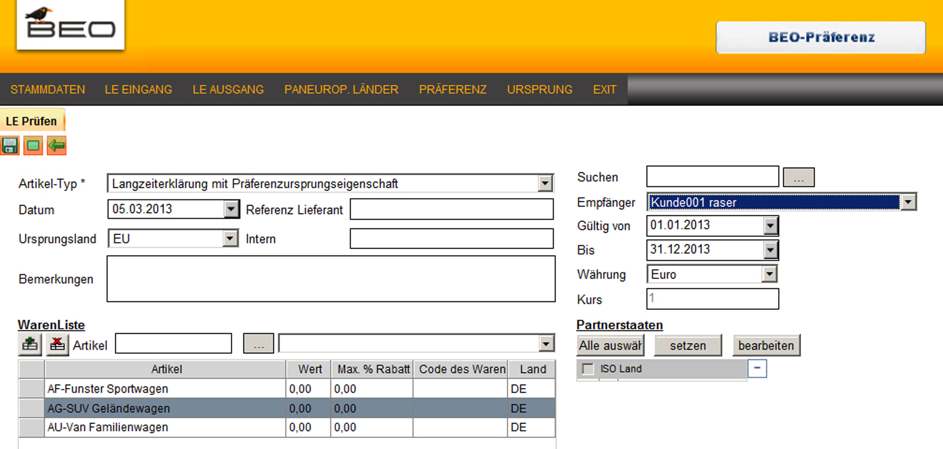 Software Infos & Software Tipps @ Software-Infos-24/7.de | Beo Prferenz Lieferantenerklrung