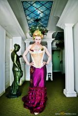 Foto: Burlesque-Performerin Marlene von Steenvag.