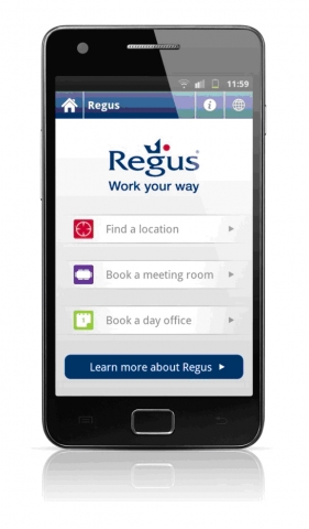 Handy News @ Handy-Info-123.de | Regus verffentlicht seine Android-App und bietet damit mehr Mobilitt fr flexible Arbeitsplatzlsungen