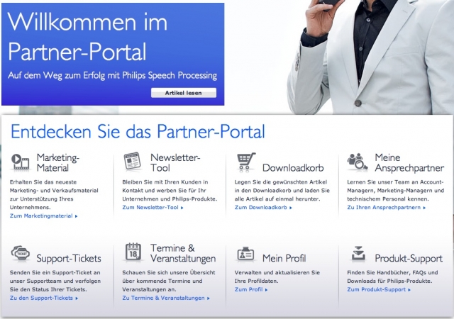 News - Central: Willkommen im Partner-Portal