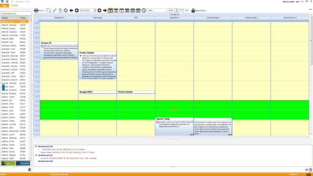 Software Infos & Software Tipps @ Software-Infos-24/7.de | dtcTermin - Arbeitsbildschirm