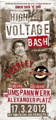 Tickets / Konzertkarten / Eintrittskarten | High Voltage Bash Party Umspannwerk Berlin Alexanderplatz