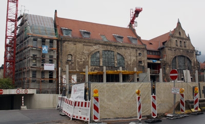 News - Central: Die Poranzl GmbH aus Neunkirchen ist zustndig fr den Estrich im Alten Hallenbad in Heidelberg.