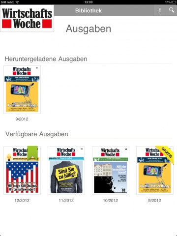 Thueringen-Infos.de - Thringen Infos & Thringen Tipps | Screenshot App Wirtschaftswoche
