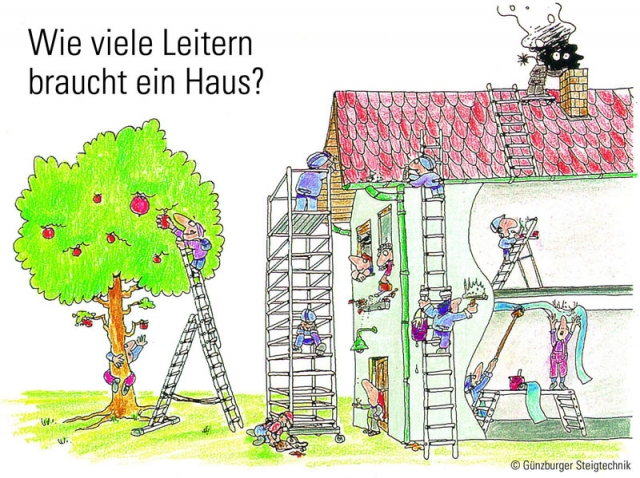 Deutsche-Politik-News.de | Wie viele Leitern braucht ein Haus?