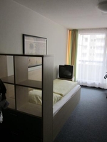 News - Central: Einblick Zimmer A1 Apartments Mnchen