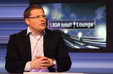 Sport-News-123.de | Max Eberl in der LIGA total! Lounge (www.ligatotal.de)