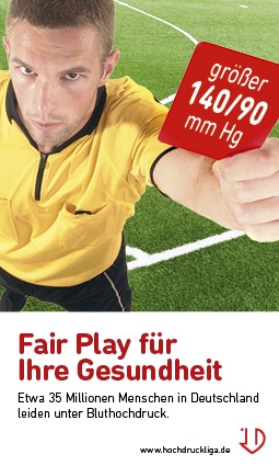 Sport-News-123.de | Fair Play fr Ihre Gesundheit - Anzeigenserie der Deutschen Hochdruckliga e.V. DHL