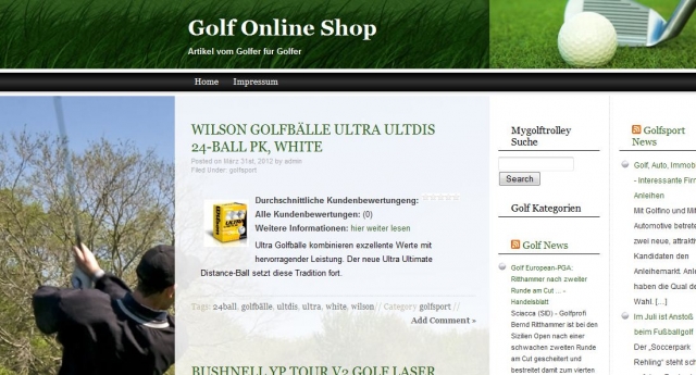 Deutsche-Politik-News.de | Golf Online Shop