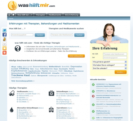 News - Central: www.was-hilft-mir.com (Startseite)