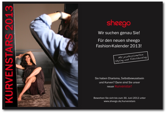 Casting Portal News | sheego Fashion-Kalender 2013