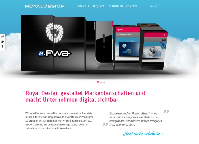 News - Central: Die Internetagentur Royal Design aus Kln
