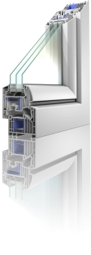 Deutsche-Politik-News.de | Neu: Das Modell „Winergetic Premium“ von Konzept-Fenster besitzt eine innovative Mehrkammer-Geometrie mit sieben Kammern im Flgel.
