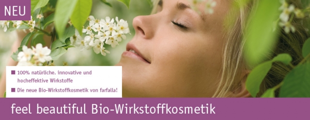 Gesundheit Infos, Gesundheit News & Gesundheit Tipps | farfalla Bio-Wirkstoffkosmetik feel beautiful