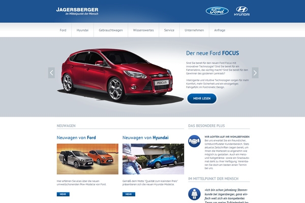 Auto News | Die neue Website vom Autohaus Jagersberger erstrahlt in klimaneutralem Glanz.