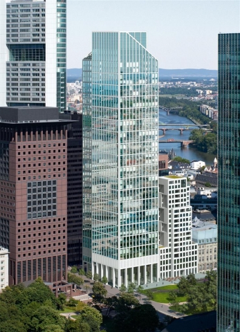 Finanzierung-24/7.de - Finanzierung Infos & Finanzierung Tipps | So wird der TaunusTurm im Frankfurter Bankenviertel aussehen.