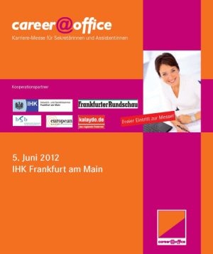 Tickets / Konzertkarten / Eintrittskarten | Coverabbildung des Programmhefts zur career@office Frankfurt 2012