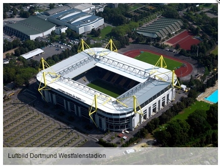 Deutsche-Politik-News.de | Luftbild Dortmund Westfalenstadion Stadion Signal Iduna Arena