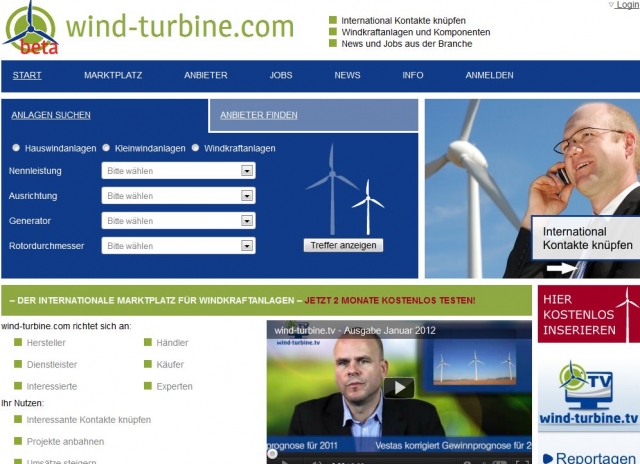 Deutsche-Politik-News.de | wind-turbine - Marktplatz fr Windkraftanlagen