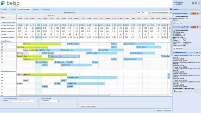 Software Infos & Software Tipps @ Software-Infos-24/7.de | Belegungsplan ibelsa.rooms