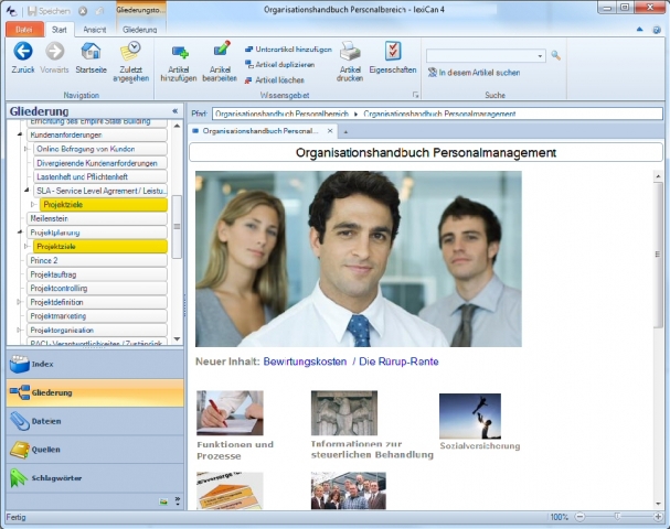 Software Infos & Software Tipps @ Software-Infos-24/7.de | Screenshot lexiCan 4 Business Edition (www.lexican.de)