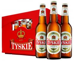 Bier-Homepage.de - Rund um's Thema Bier: Biere, Hopfen, Reinheitsgebot, Brauereien. | Foto: TYKSIE ist nicht nur das meistgekaufte Bier in Polen, sondern auch mit Abstand die grte polnische Biermarke in Deutschland.