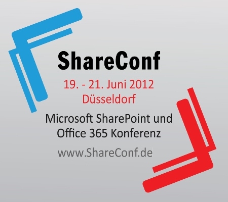 Software Infos & Software Tipps @ Software-Infos-24/7.de | ShareConf 2012 - Microsoft SharePoint und Office 365 Konferenz und Workshops