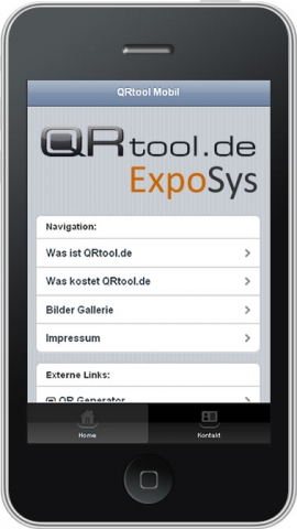 Software Infos & Software Tipps @ Software-Infos-24/7.de | QRtool ExpoSys - Messekontakte effizienter generieren und verwalten.