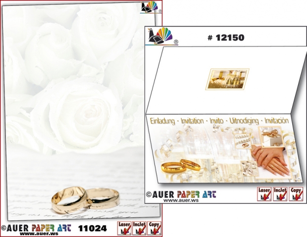 Einkauf-Shopping.de - Shopping Infos & Shopping Tipps | Hochzeitsbriefpapier, Hochzeitskarten, Hochzeitseinladungen von Auer Paper Art