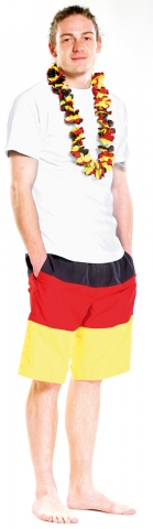 Handy News @ Handy-Info-123.de | Speeron Badeshorts im schwarz-rot-goldenen Deutschland-Design