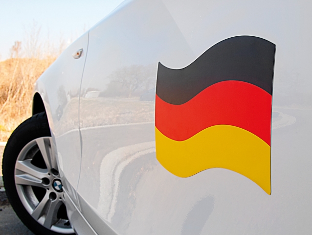 Deutsche-Politik-News.de | PEARL Auto-Magnet-Fahne 