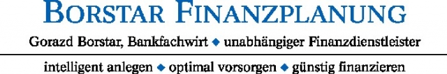 Finanzierung-24/7.de - Finanzierung Infos & Finanzierung Tipps | Logo Borstar Finanzplanung