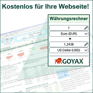 Hamburg-News.NET - Hamburg Infos & Hamburg Tipps | GOYAX Whrungsrechner Widget