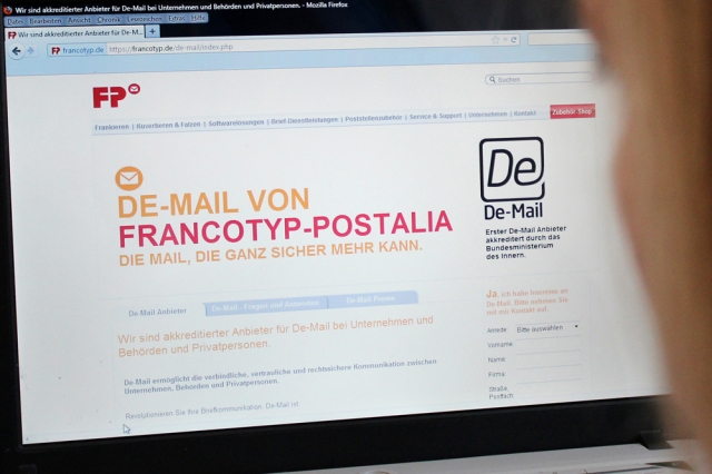 Deutsche-Politik-News.de | De-Mail von Francotyp-Postalia: verbindlich, vertraulich und rechtswirksam