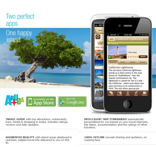 News - Central: Kostenlose Aruba Reisefhrer-App – fr einen entspannten und abwechslungsreichen Aufenthalt. 