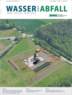 News - Central: Coverabbildung der aktuellen Ausgabe 06/2012 der Fachzeitschrift Wasser und Abfall