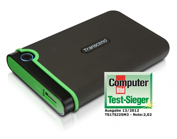 Notebook News, Notebook Infos & Notebook Tipps | Transcend StoreJet 25M3 ist Computer Bild Testsieger