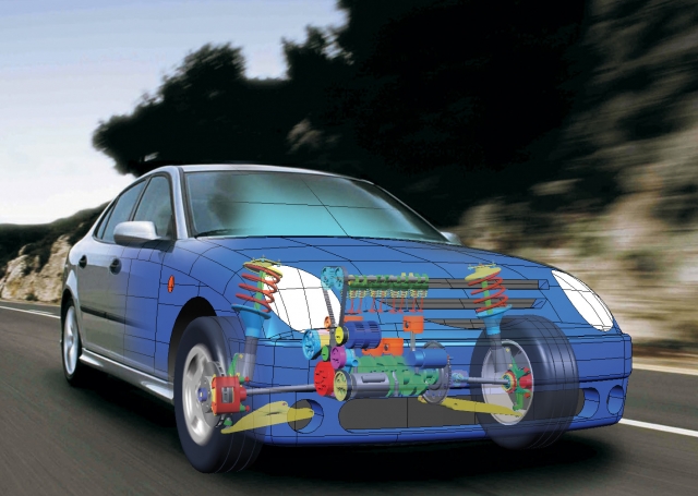 Alternative & Erneuerbare Energien News: Modell eines Autos