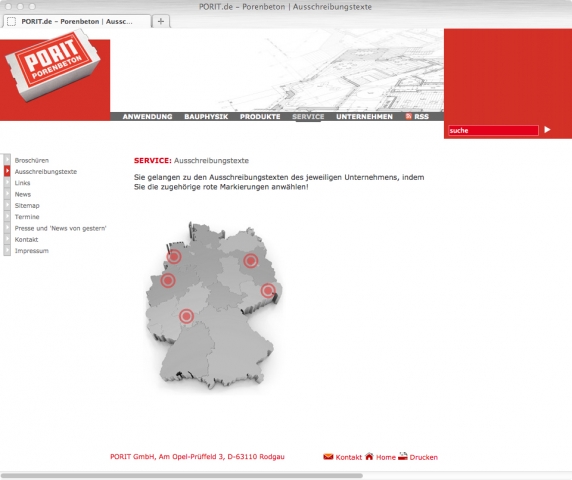 Deutsche-Politik-News.de | Porenbeton schnell und normgerecht ausschreiben dank des neuen PORIT Service-Tools.