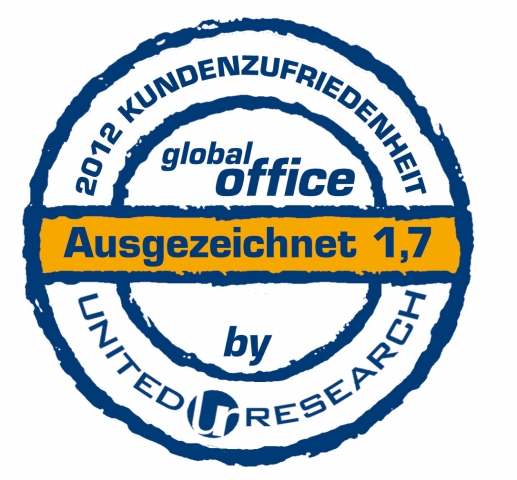 Deutsche-Politik-News.de | Spitzennote 1,74 von den global office-Kunden