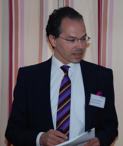 News - Central: Dr. Christian Malorny bei der Dinner Speech am ITA Themenabend 