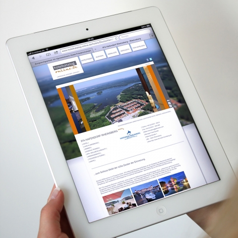 Hotel Infos & Hotel News @ Hotel-Info-24/7.de | Nun auch für iPad optimiert: Hotels wie das IFA Hafendorf Rheinsberg gewinnen mit hotelkatalog-online.de mehr Gäste und Direktbuchungen
