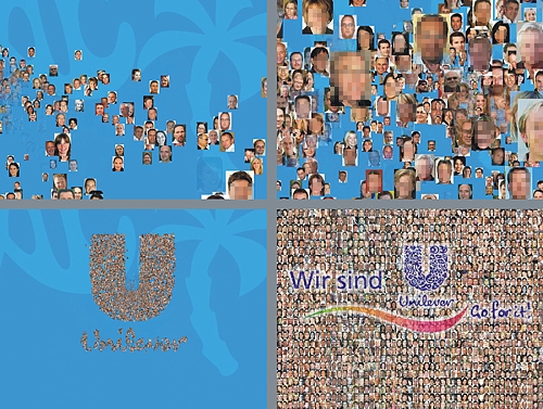 Deutsche-Politik-News.de | Foto-Mosaic fr Unilever