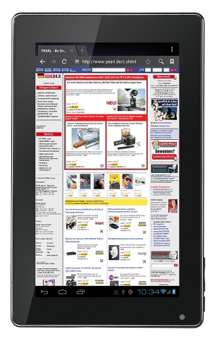 Notebook News, Notebook Infos & Notebook Tipps | TOUCHLET Tablet-PC X5, www.pearl.de