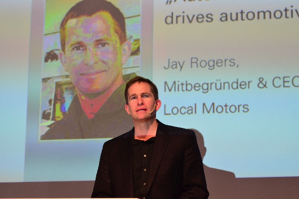 Auto News | Local Motors-CEO Jay Rogers auf dem automotiveDAY 2012