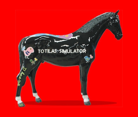 Deutsche-Politik-News.de | Totilas-Simulator -  Pferde-Skulptur in Aachen