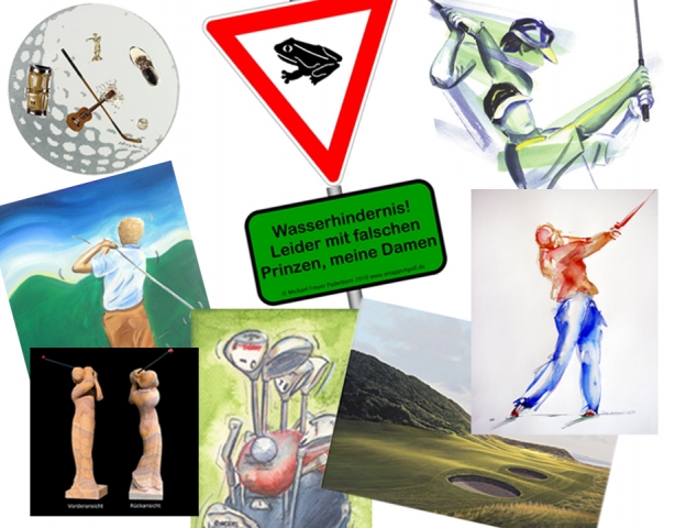 Sport-News-123.de | KnstlerGruppe  „golf-knstler – golf ist kunst“ bei der Klner Golf Woche 2012!