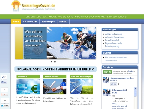 Koeln-News.Info - Kln Infos & Kln Tipps | Solaranlage Kosten