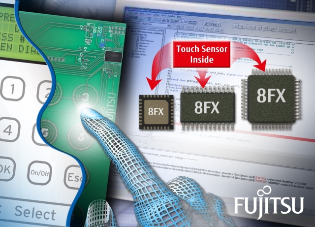 Deutsche-Politik-News.de | Die „Neue 8FX“-Familie von Fujitsu mit integrierter Touchsensor- und Controllerfunktionalitt eignet sich optimal fr Touchkey- und Touchpanel-Anwendungen in elektronischen Systemen und in der Hausgertetechnik.